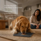 ZenLick Dog Food Mat – Slow Feeder & Anxiety Relief Tool