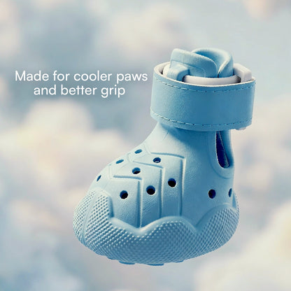 ZeviKix – Breathable Dog Shoes with Anti-Slip Sole & Adjustable Velcro Strap | Lightweight Paw Protection for Small Dogs & Daily Walks